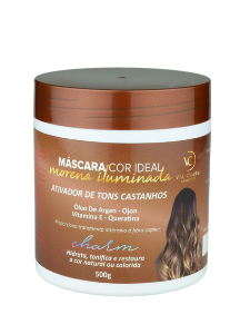 Máscara Cor ideal Morena Iluminada