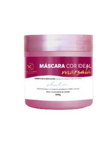 Máscara cor ideal Marsala