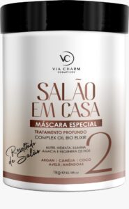 MASCARA SALAO EM CASA
